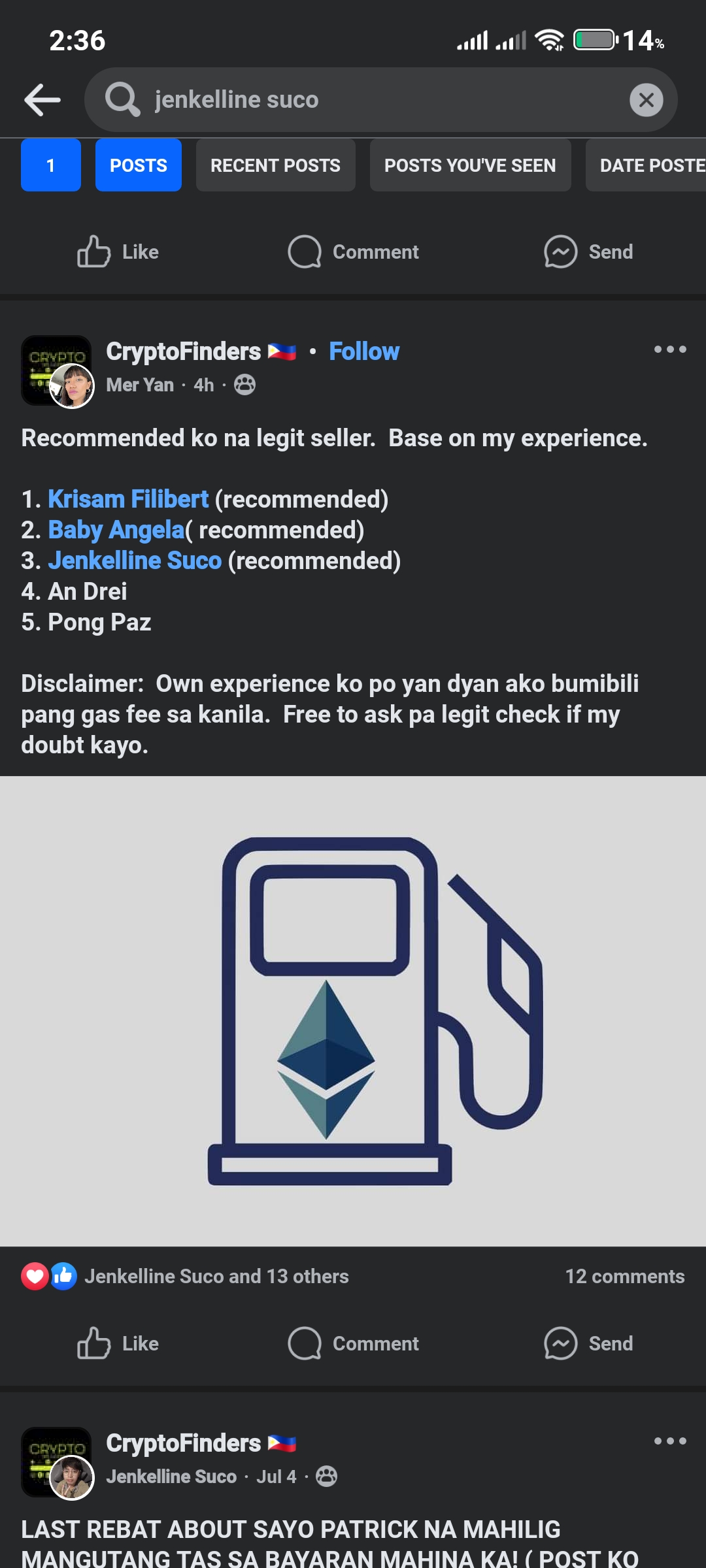 user avatar