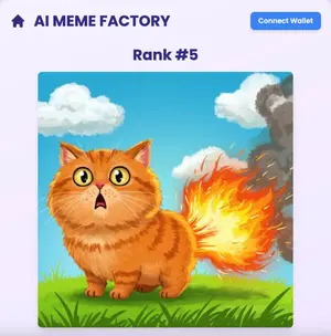 GoldenFlame AI Meme Generator